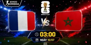 Tỷ lệ kèo Pháp vs Maroc – Vòng loại trực tiếp World Cup 03h00 10/07/2026